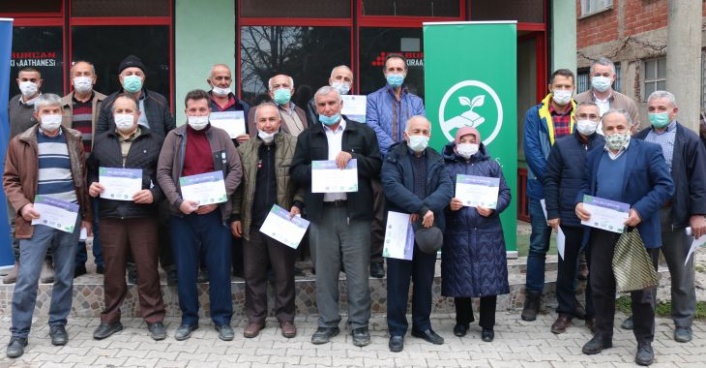 Bursa'da çiftçilere önce eğitim, sonra fidan